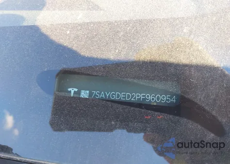 2023 Tesla Model Y Rwd from USA, damaged, VIN 7SAYGDED2PF960954